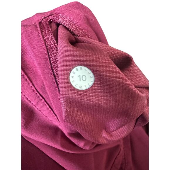 Lululemon Run Speed Shorts – Size 10 – Magenta / Raspberry Pink Rare Color - Picture 5 of 6